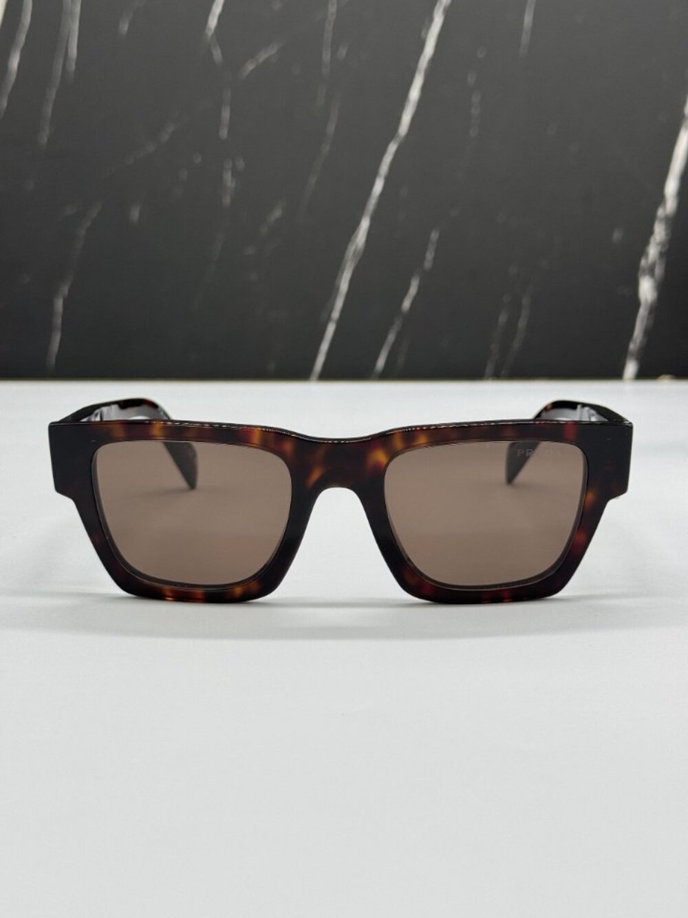 NEW PRADA PRA06S 17N06B MEN HAVANA BROWN SUNGLASSES PR A06S - Picture 3 of 10
